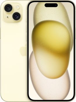 Смартфон Apple iPhone 15 Plus, 128 ГБ, Dual eSIM, желтый